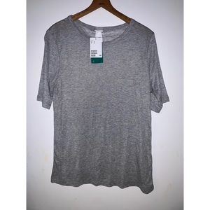 NEW H&M Elbow Length Sleeve Tee